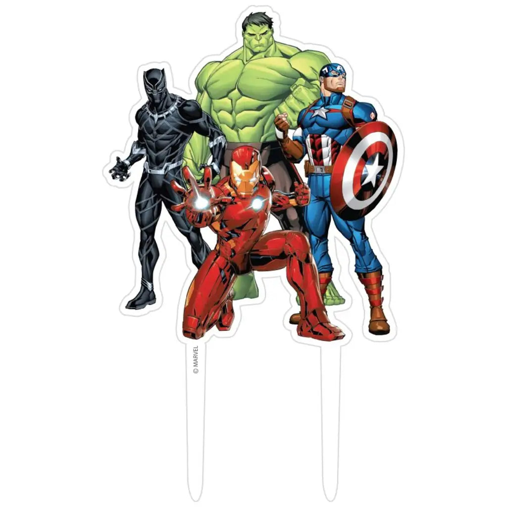 Marvel Avengers Powers Unite Acrylic Cake Topper 88846756