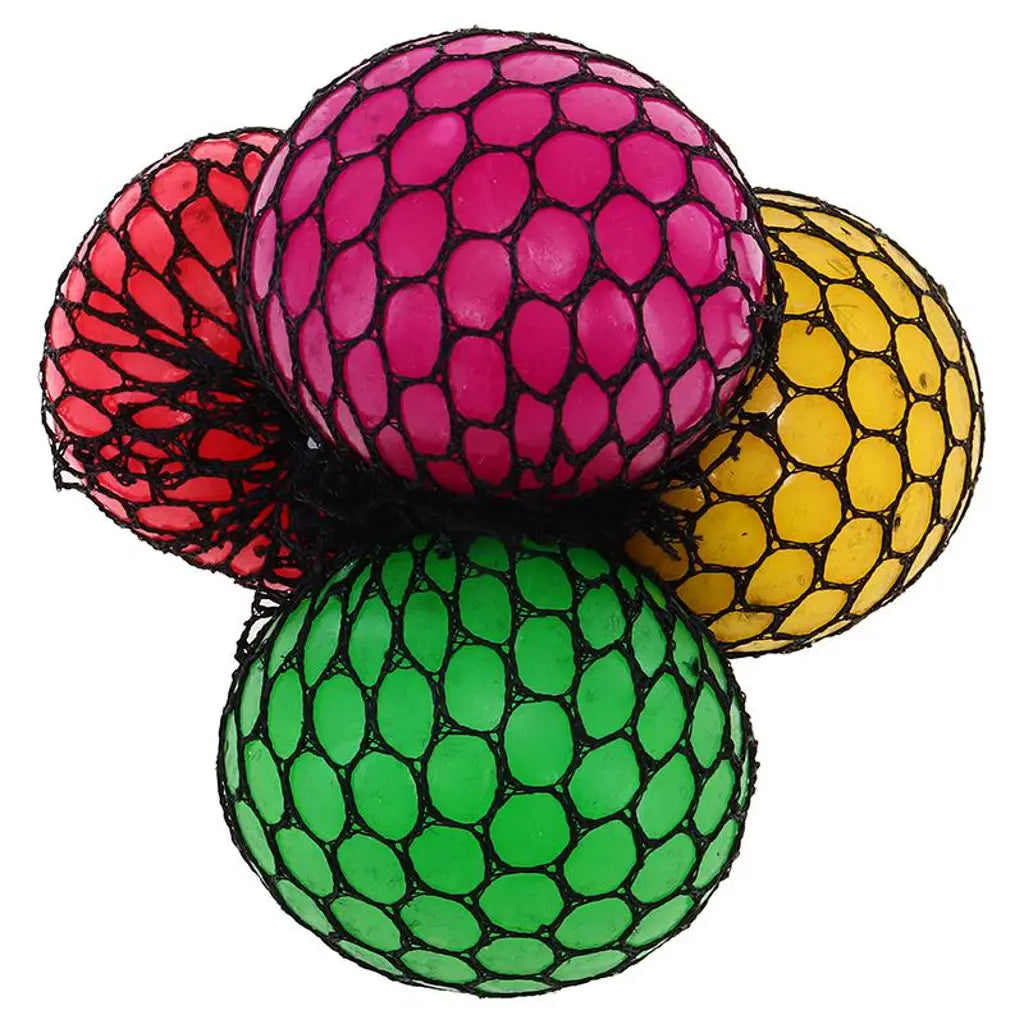 Mesh Squish Ball Solid Colours 287345