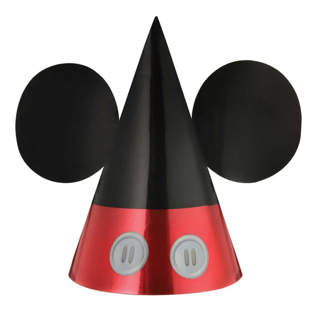 Mickey Mouse Forever Party Cone Hats 8Pk 252480