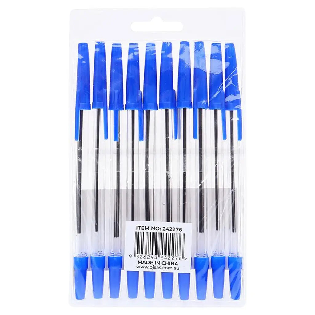 Office Central Stand Everyday Ballpoint Pen Blue 10Pk 242276