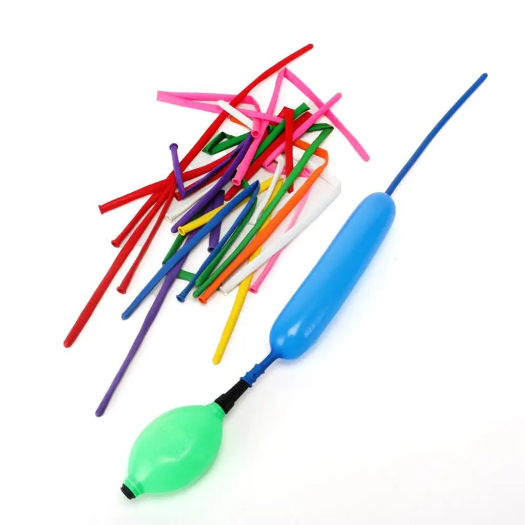 Party Central Balloon Animal Kit Assorted Colours 21Pk 133048