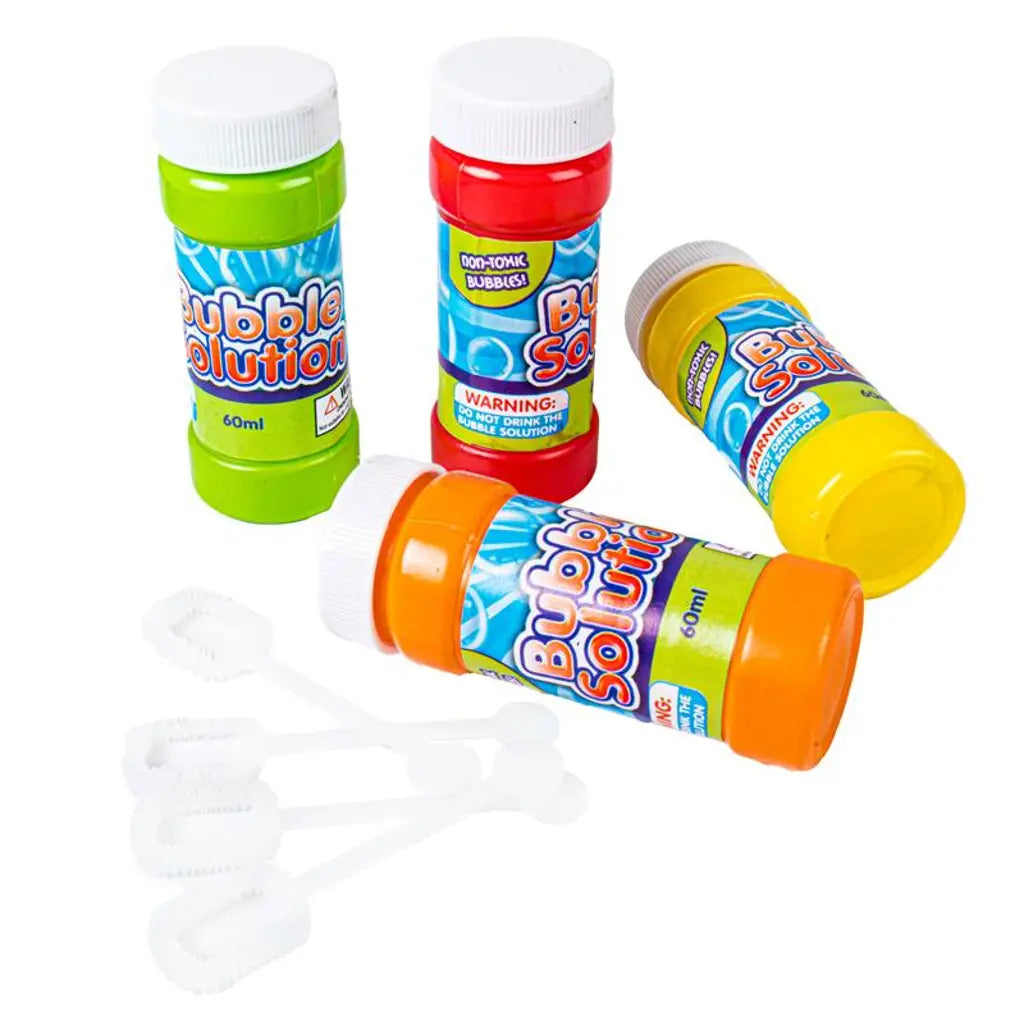 Party Central Bubbles Fun Including Magic Wands Set 60ml 4Pk 145058