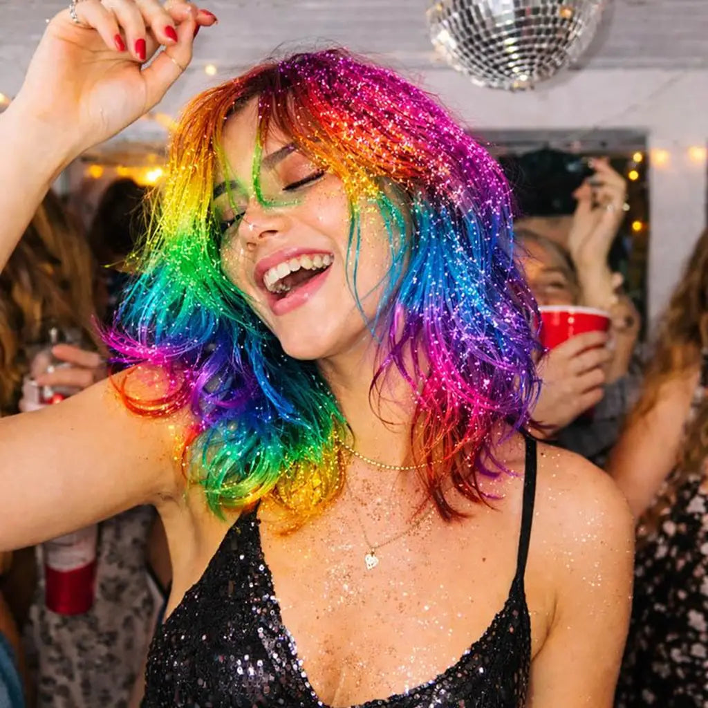 Party Central Glitter Rainbow Hair Spray 80g 269167