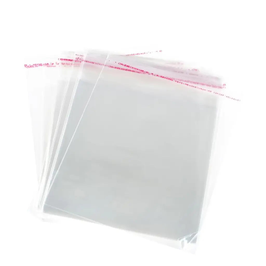 Party Central Premium Seal Cellophane Snack Bags 12x12cm 50Pk 270873