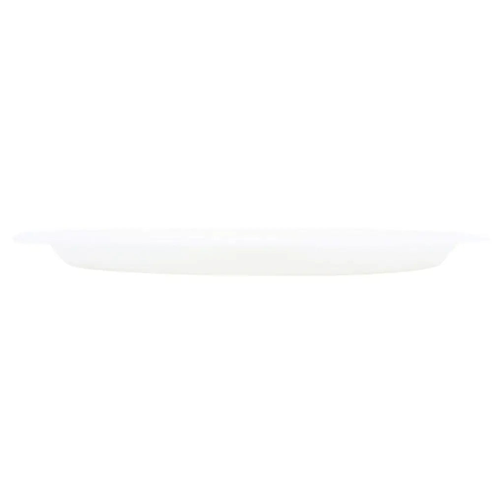 Party Central Sugarcane Oval Dinner Plates White 26x19.5cm 50Pk 288946