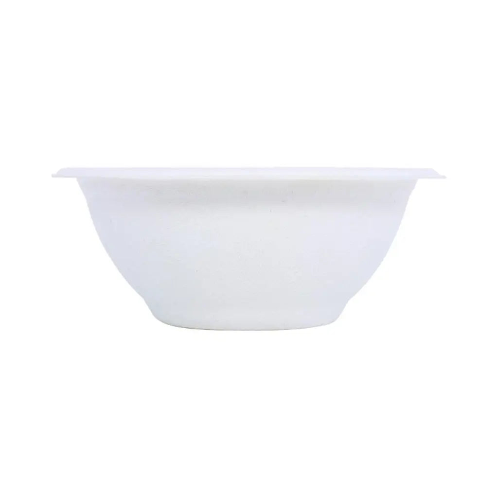 Party Central Sugarcane Small Snack Bowls White 220ml 50Pk 278923