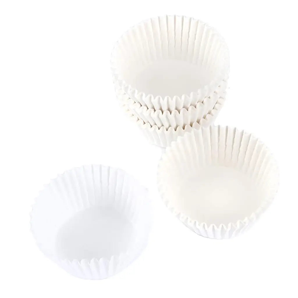 Party Central White Cupcake Muffin Cases 100Pcs 203703