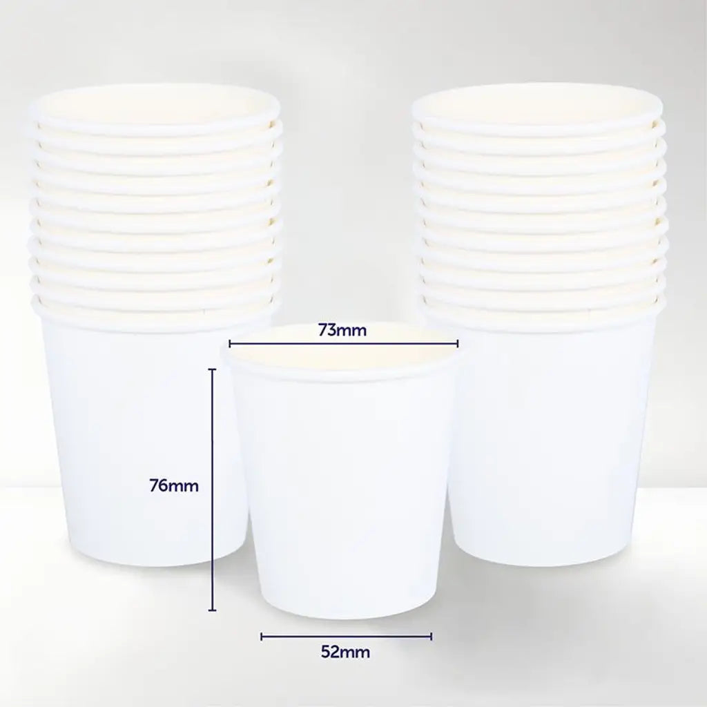 Party Central White Paper Cup 200ml 25Pk 287949