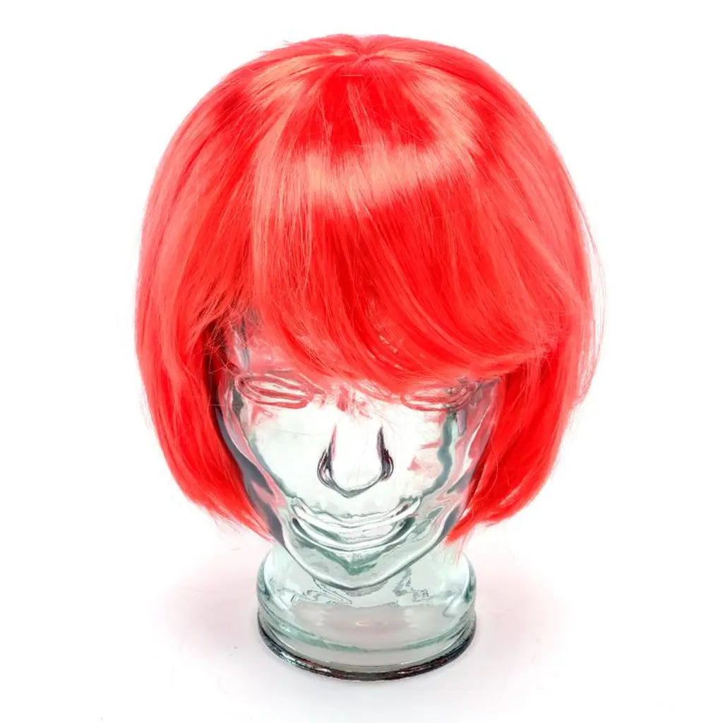 Party Central Wig Bob With Fringe Adults Assorted Colours 277353