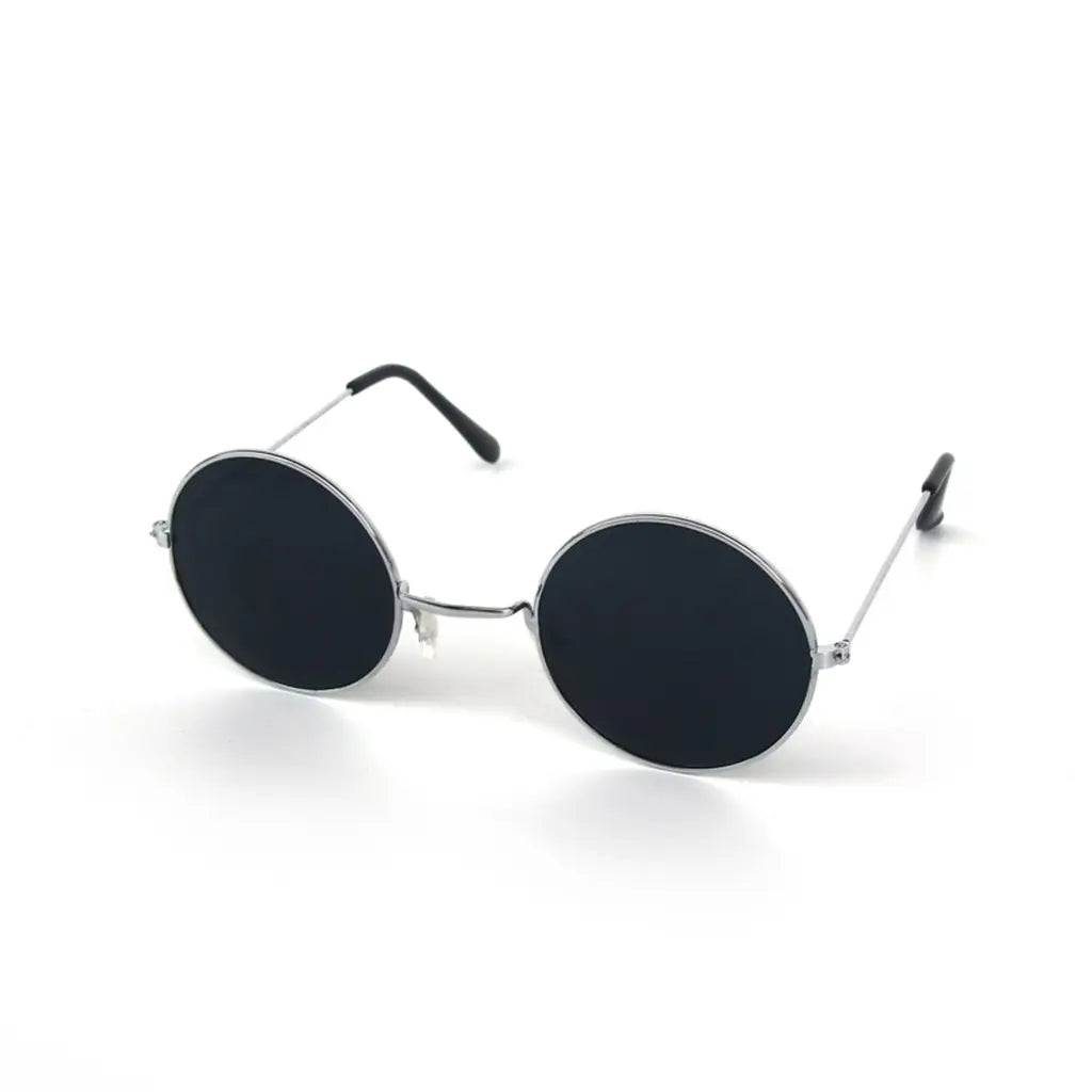 Party Planet Black Round Hippie Glasses PP11506