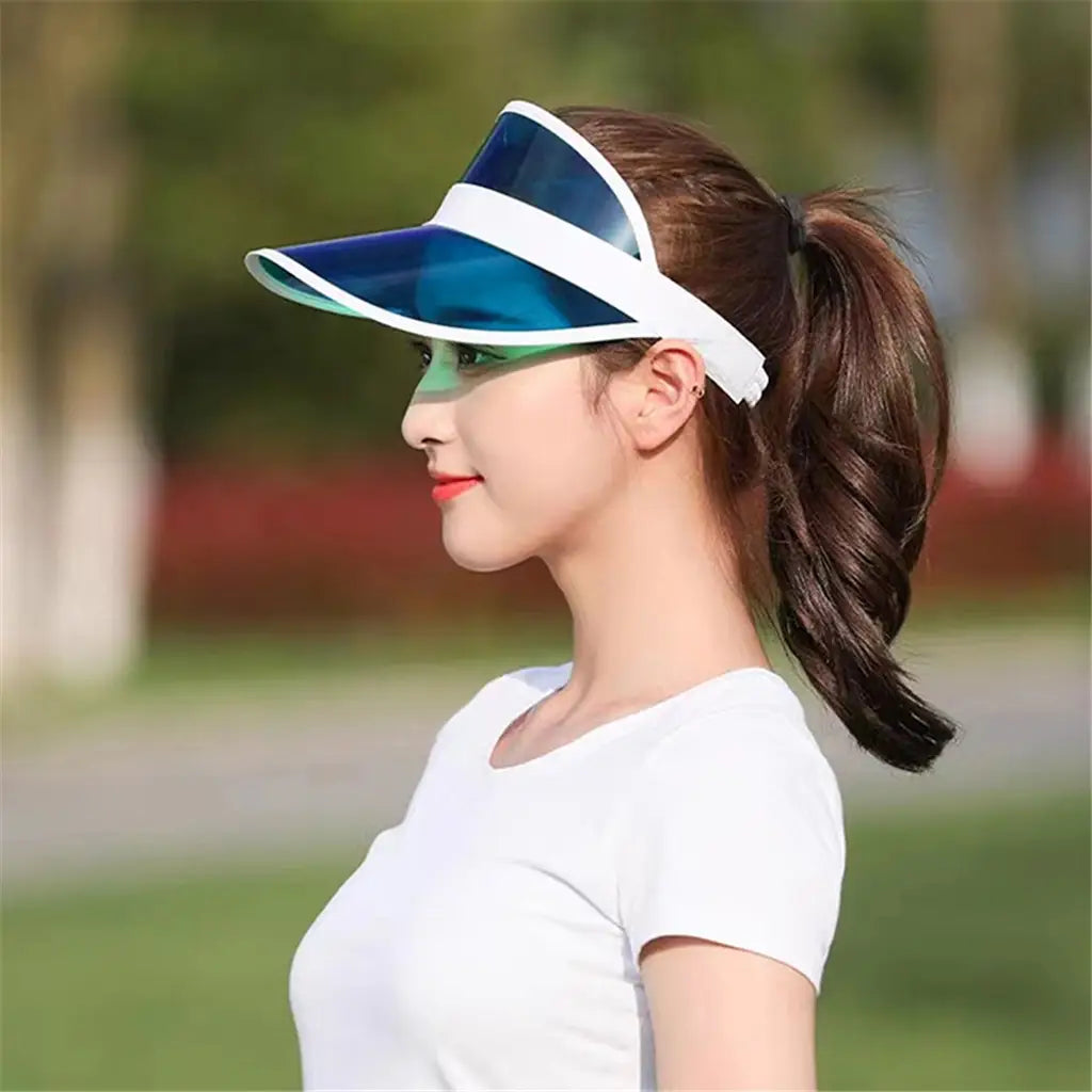 Party Planet Blue Sun Visor Sports Party Hat A225479