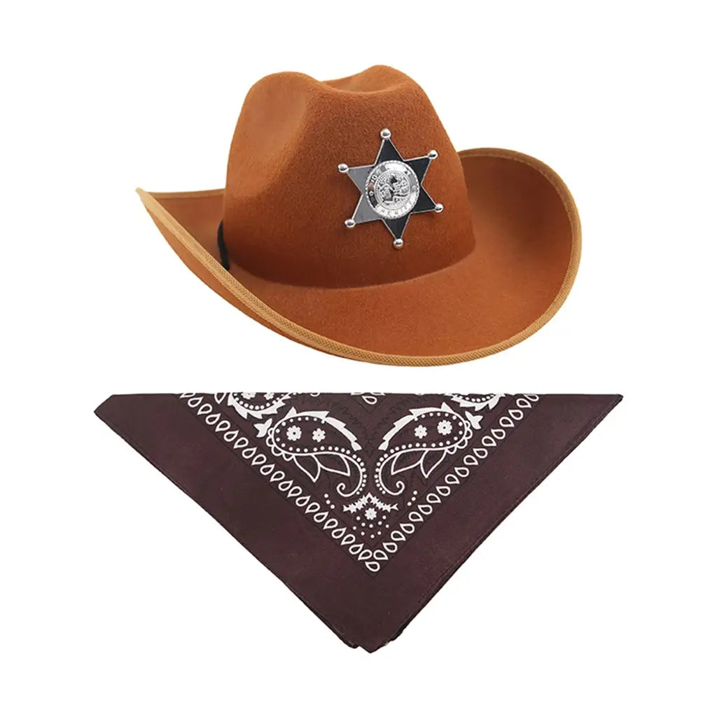 Party Planet Cowboy Hat & Bandana 2Pk PP93628