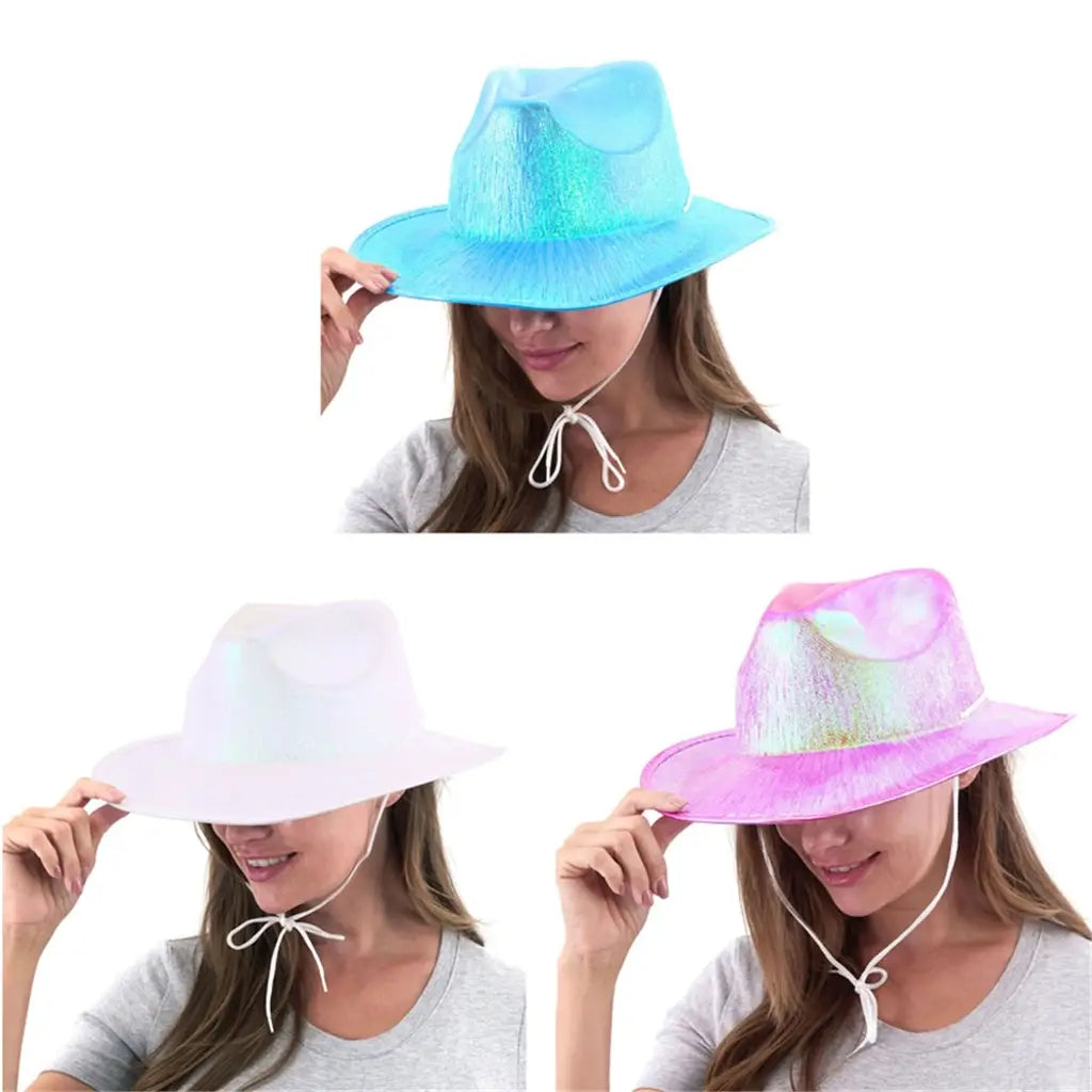 Party Planet Cowgirl Hat Assorted Colour A53089