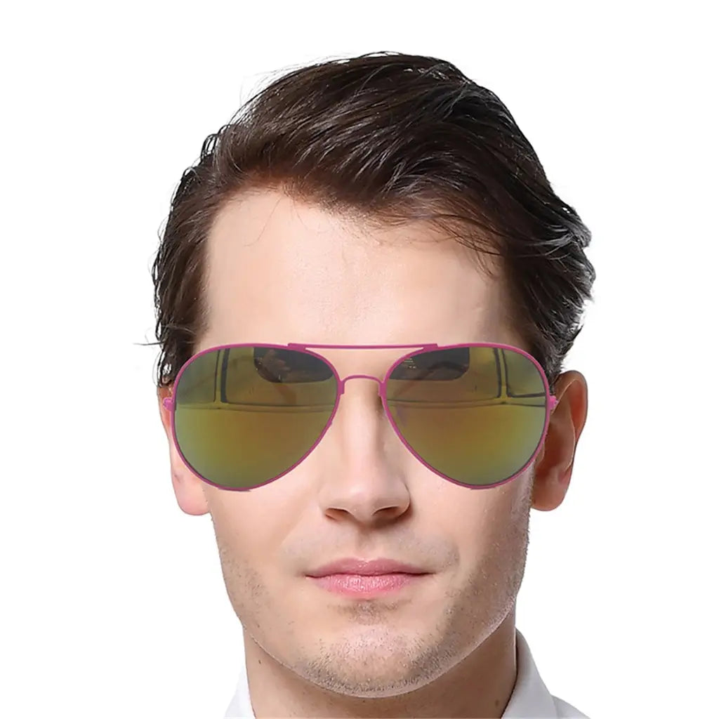 Party Planet Pink Aviator Glasses A188378