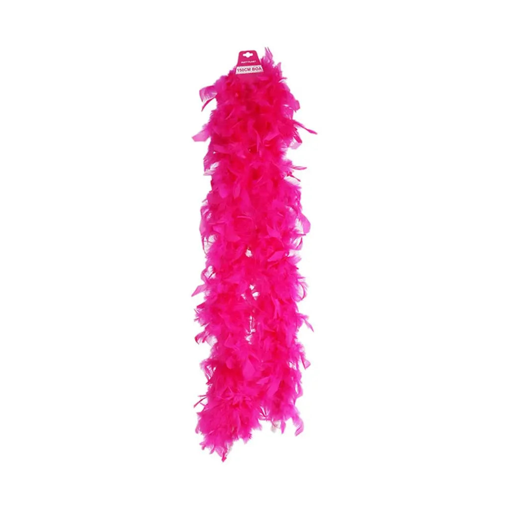 Party Planet Pink Feather Boa A104170-F