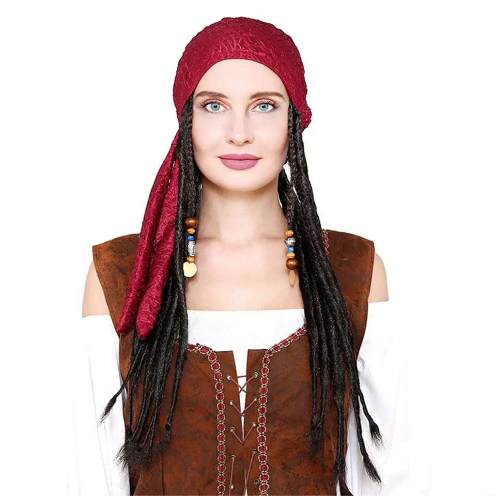 Party Planet Pirate Wench Wig A249130