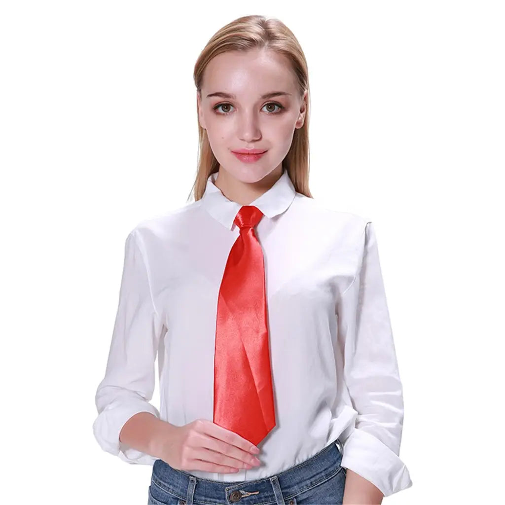 Party Planet Red Party Tie A119280