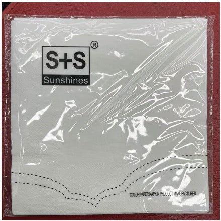Sunshines Lunch Napkins Assorted Designs 33x33cm 20Pk