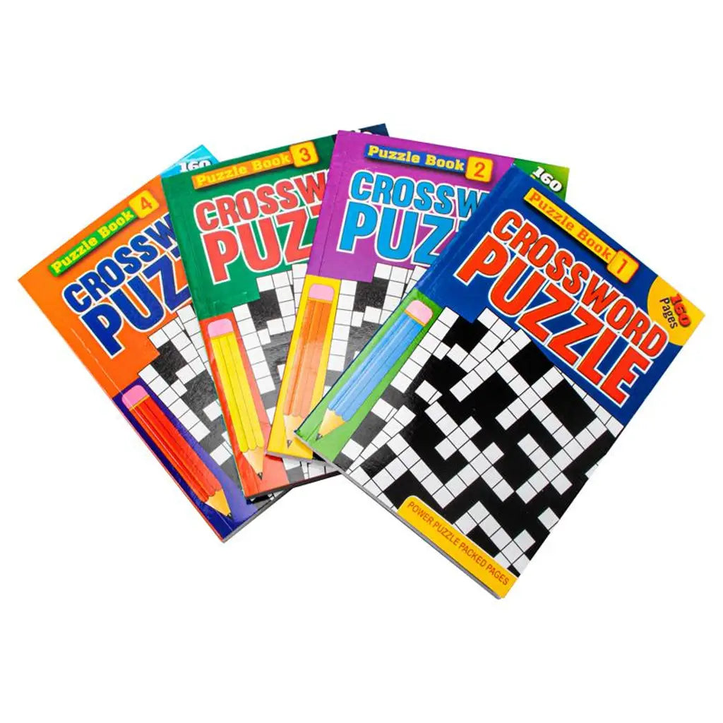 Puzzle Book Crossword A5 160Pg 211388
