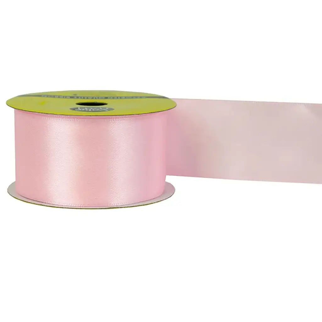 Ribbon Polyester Satin Baby Pink 38mmX3m VN38103
