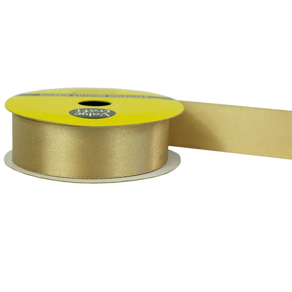 Ribbon Polyester Satin Latte 22mmX3m VN22LAT