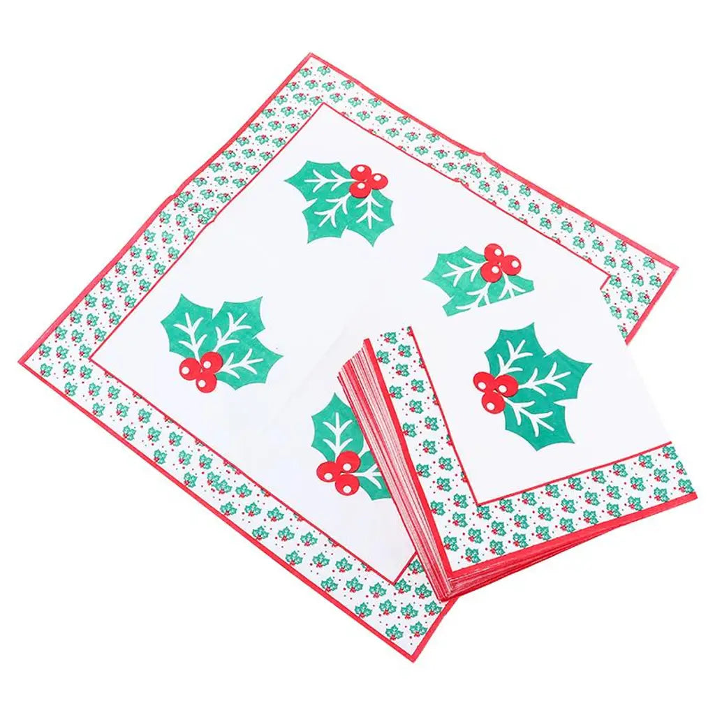 SAS Christmas Paper Napkins 33x33cm 30Pk 321926
