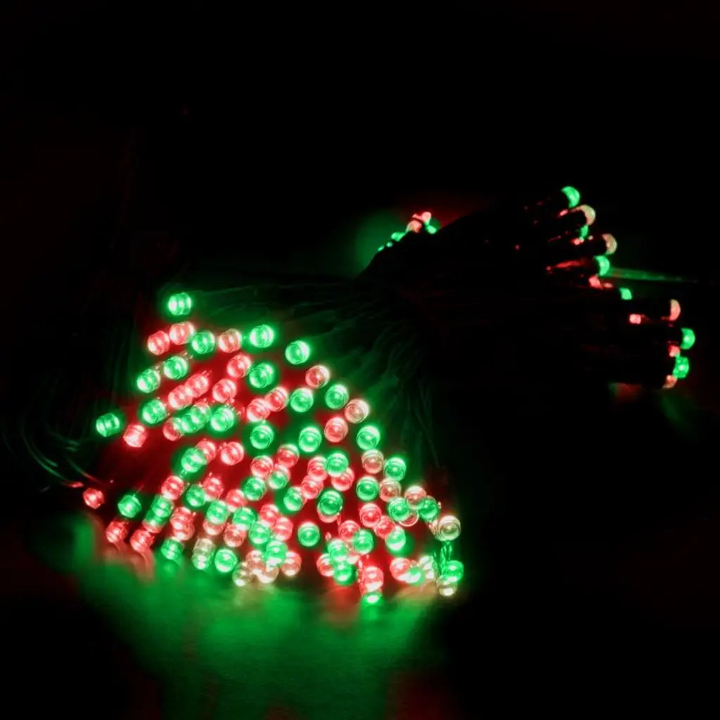 SAS Fairy Light Solar 400LED Red & Green 25.5m 321179