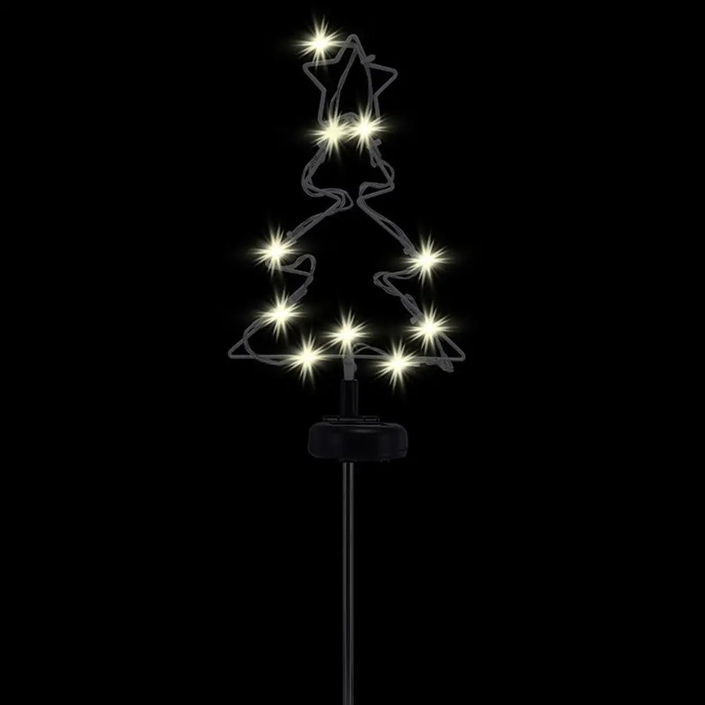 SAS Stake Light Solar Silhouette Tree 20LED Warm White 18x25x64cm 320738