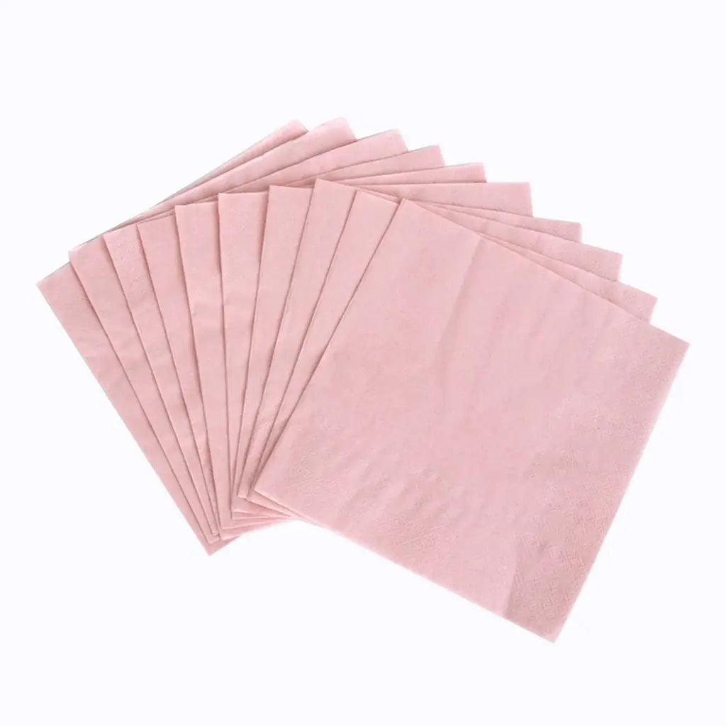 Shmick Napkin Blush Pink 25x25cm 2LY 40PK SH23691