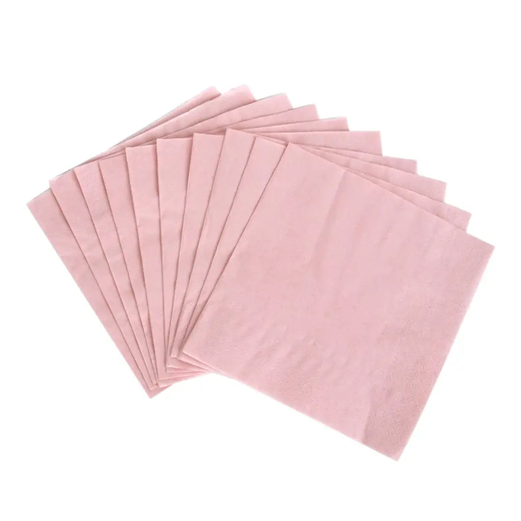 Shmick Napkin Blush Pink 33x33cm 2LY 40PK SH23776