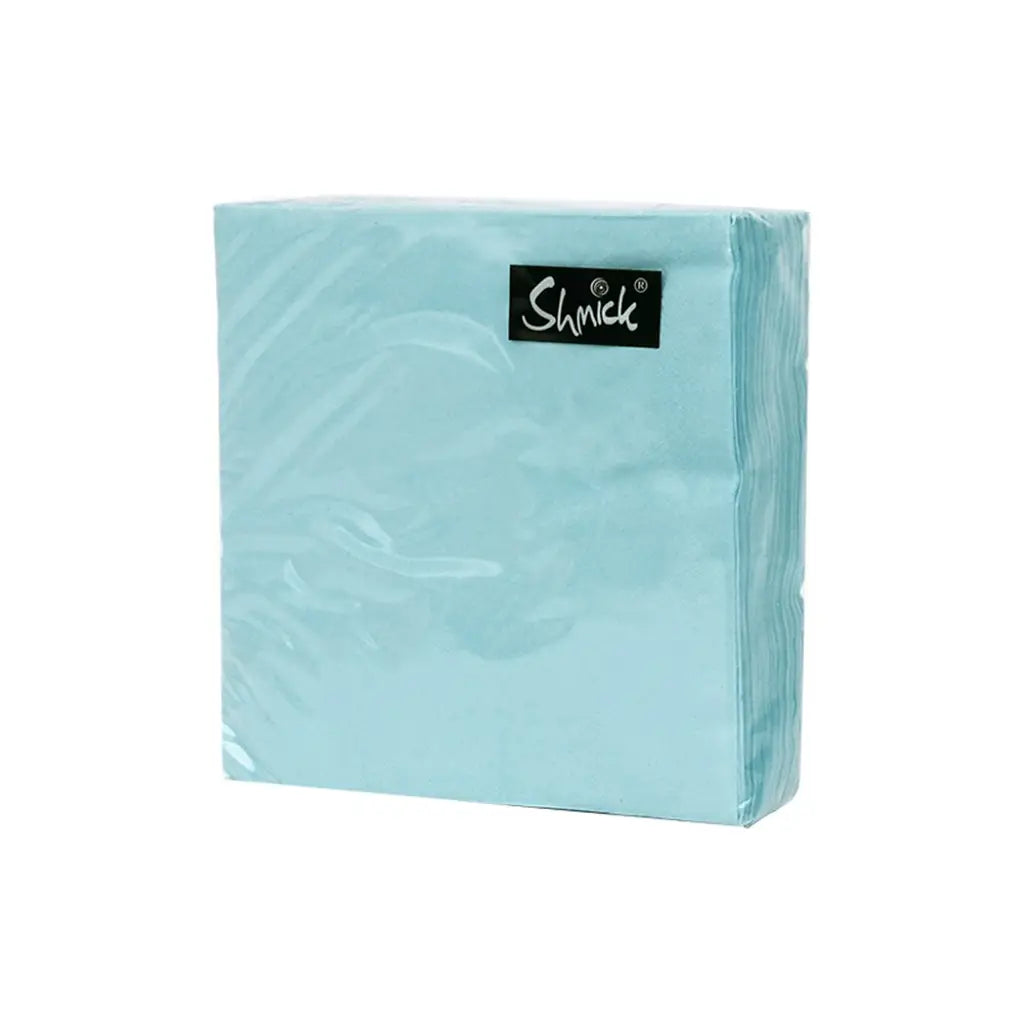 Shmick Napkin Sky Blue 25x25cm 2LY 40PK SH23721