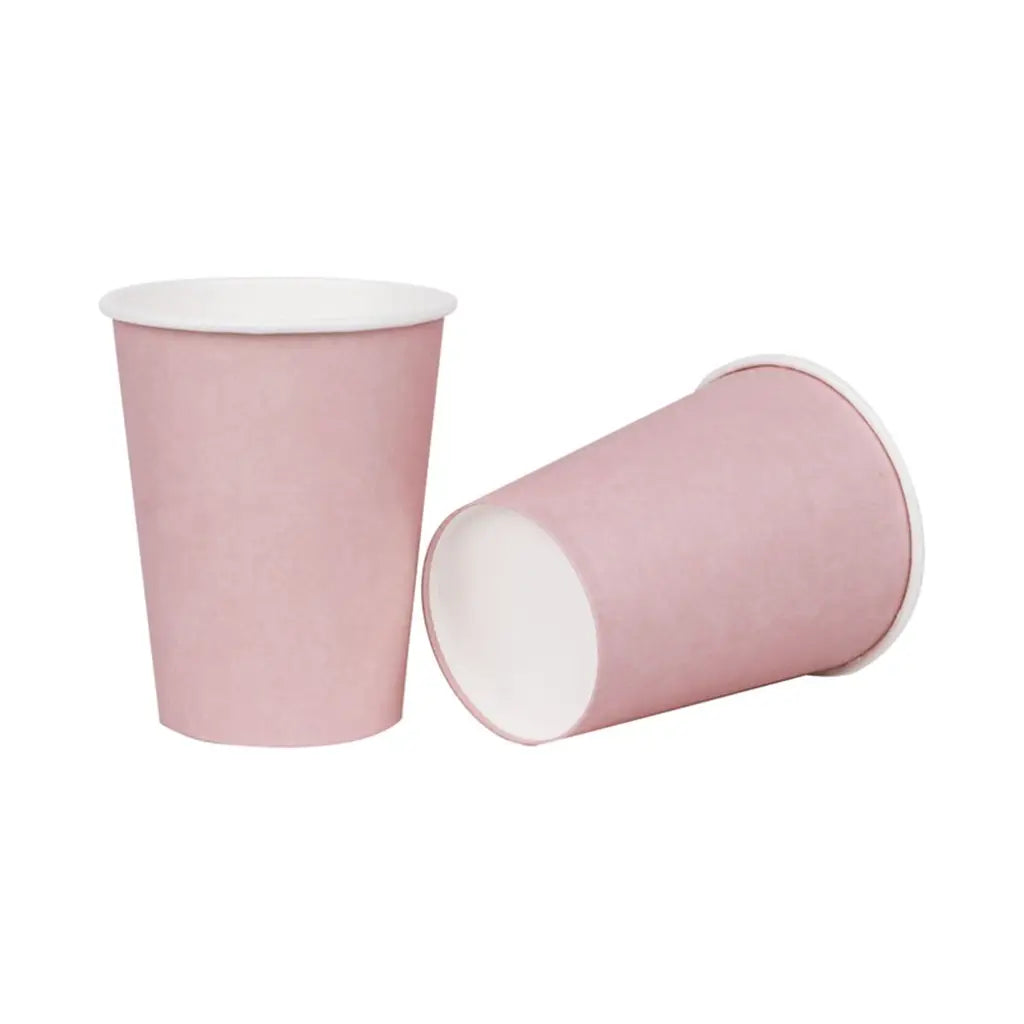 Shmick Plastic Free Paper Cups Blush Pink 266ml 20PK SH14187