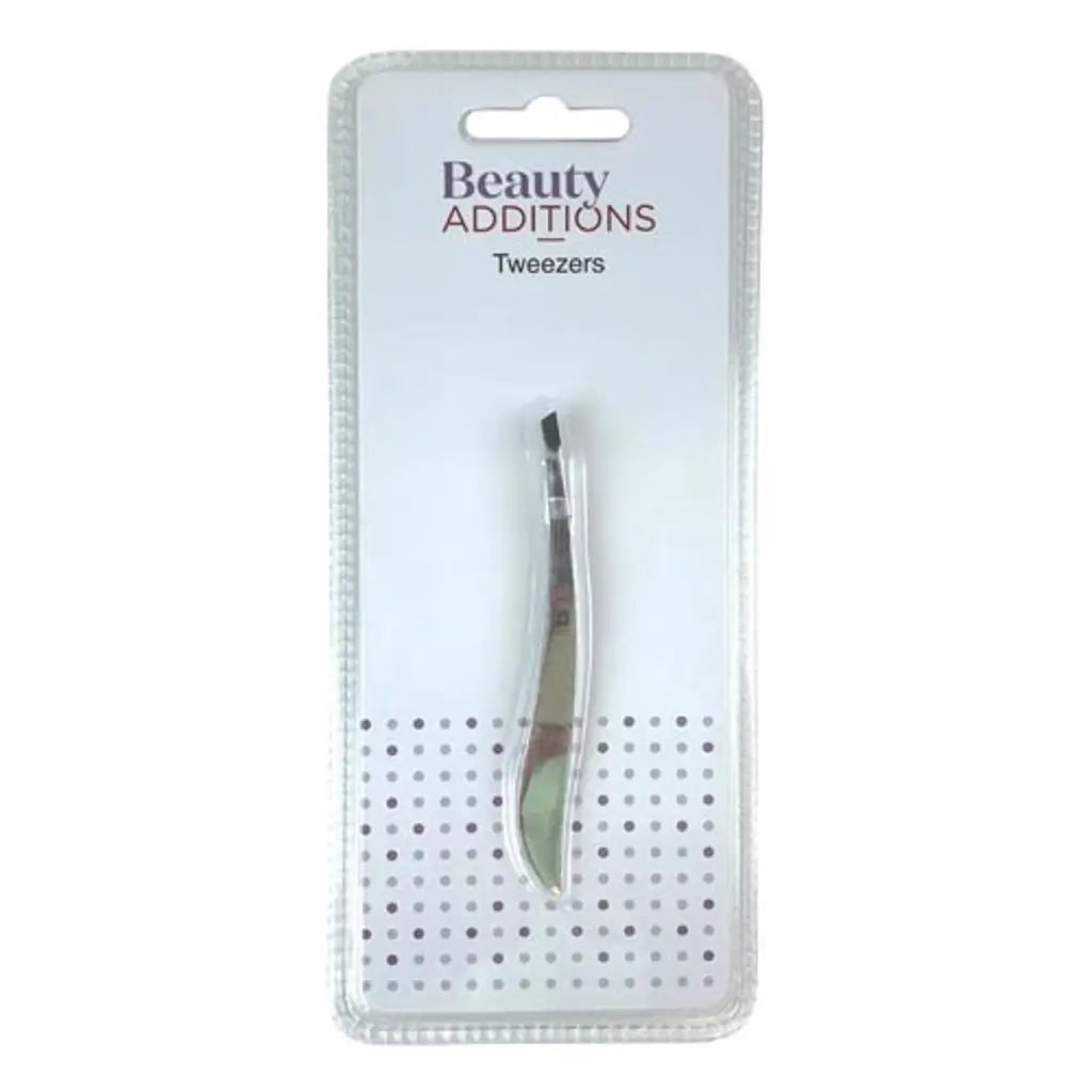 Silver Curved Tweezer PCA0040