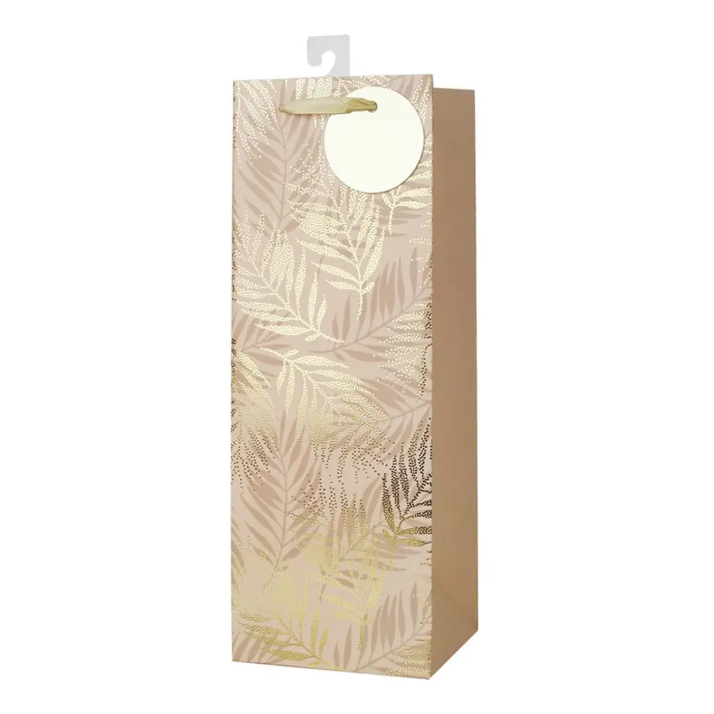 Snazzle Fern Leaves Bottle Bag 13x36x12cm SN52028
