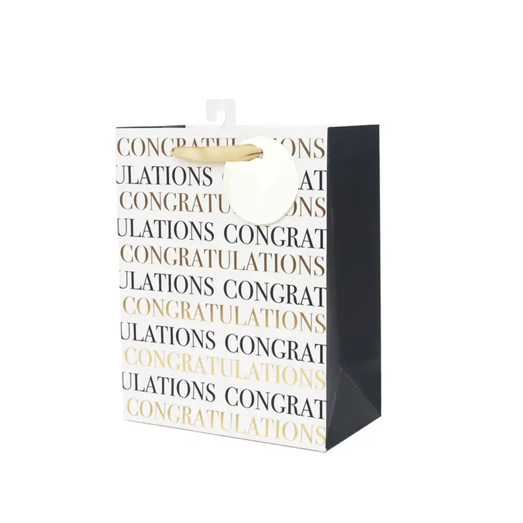 Snazzle Medium Congratulations Gift Bag 18x23x10cm SN13470