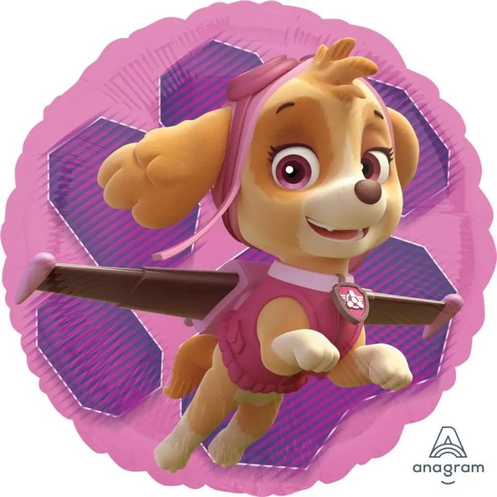 Standard Hexagon Paw Patrol Skye & Everest 45cm 3408801