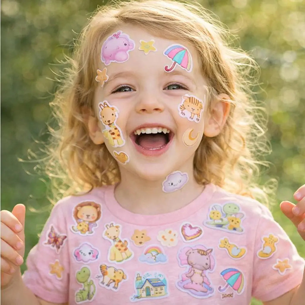 Sticker Set 3D 9 Assorted Designs 20x25cm 323432