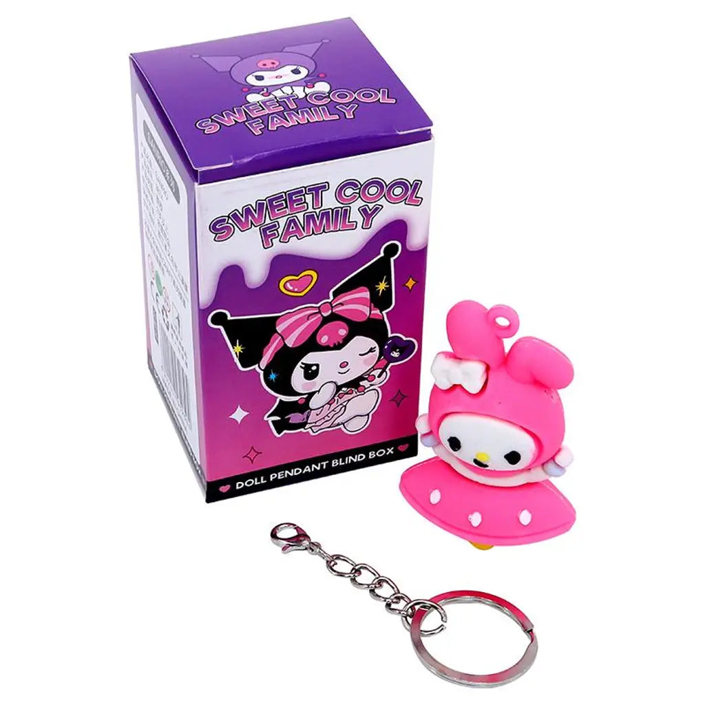 Sweet Cool Family Keychain Mystery Blind Box Assorted 327034