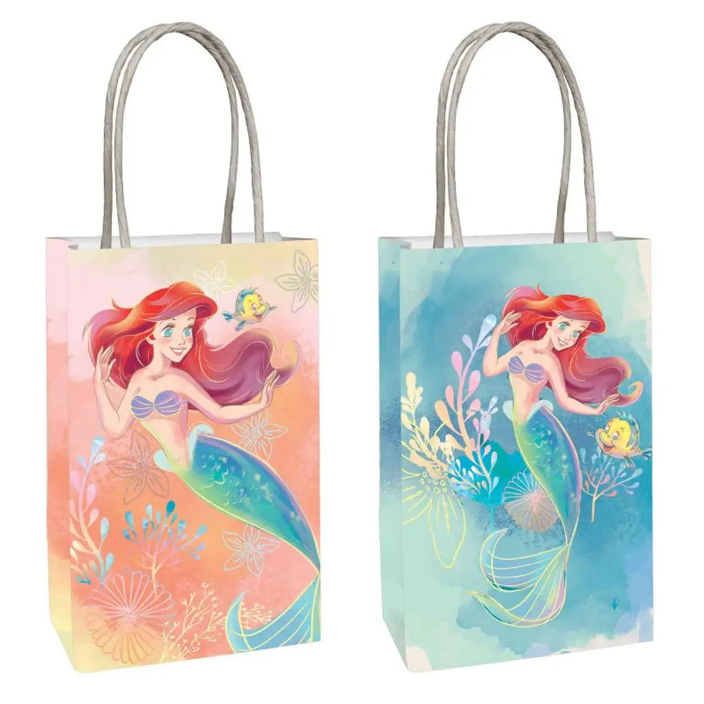 The Little Mermaid Paper Kraft Bags 8Pk 88847517
