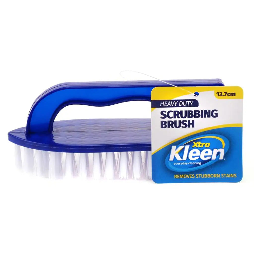 Xtra Kleen Scrubbing Brush With Handle 13.7x5.7x6cm 242344