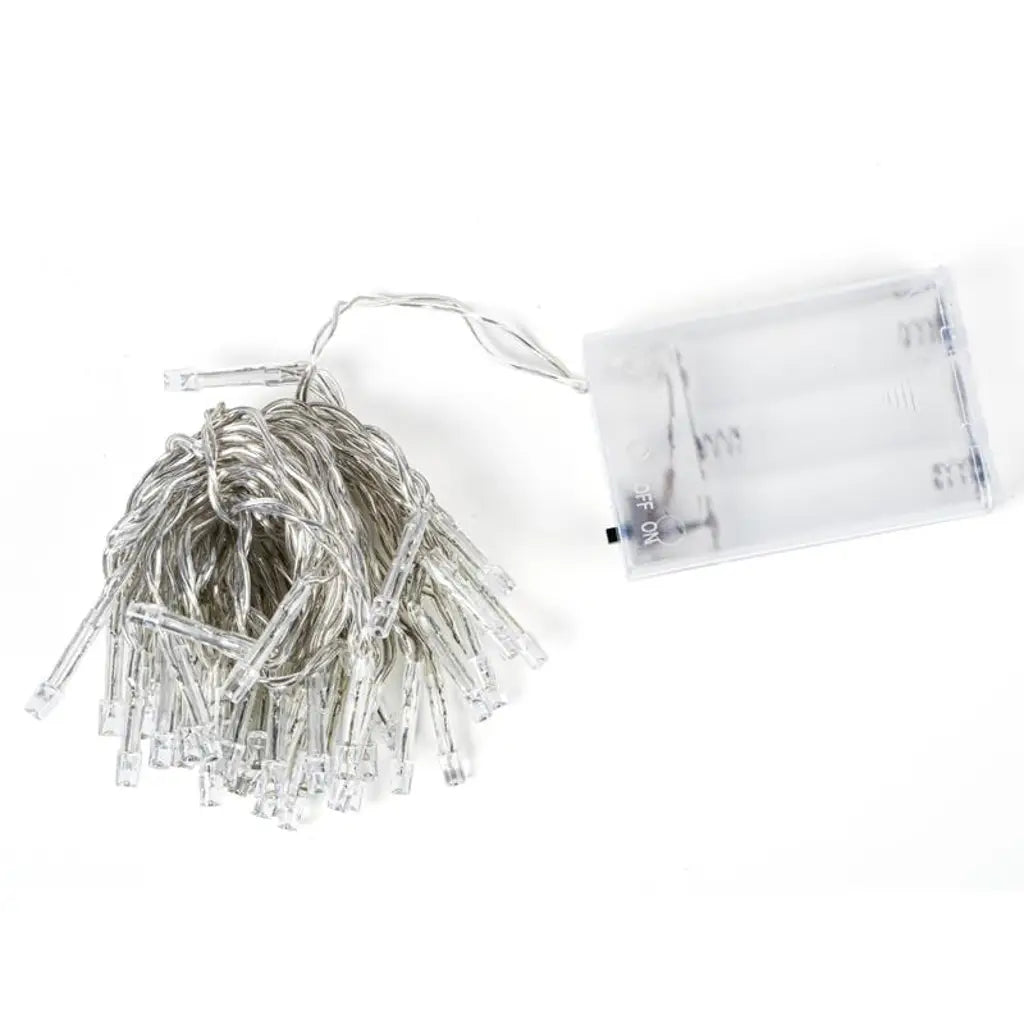 illuminex Battery Operated Fairy Lights 50LED 5M Cool White 213870