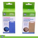 1st Care Cohesive Self-Adherent Elastic Compression Bandage 10cmX4.5m 281251