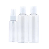 1st Care Refillable Travel Bottle Set 3Pk With Clear Resealable Bag Includes Flip Top 100ml 2Pk Spray Bottle 50ml 1Pk 276981