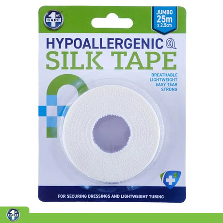 1st Care Tape Hypo-Allergenic Silk 2.5cmX25m 279685