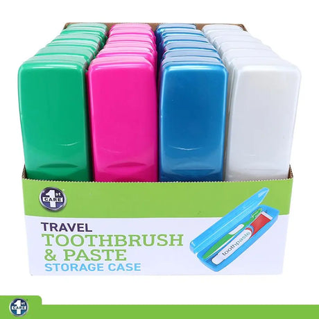 1st Care Toothbrush & Paste Travel Holder 19.5x5.5cm 81325