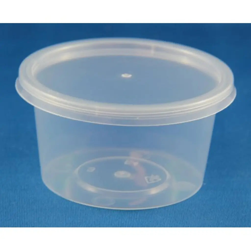 Food Container Sauce Containers Lid Clear Fit 70ml 90ml 100Pk 364019