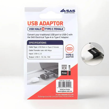Adaptor Usb-A To Usb-C 321490
