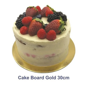 Alpen Cake Board Masonite Gold 30cm 364795