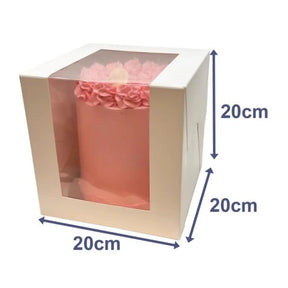 Alpen Cake Box White 20cm 364733