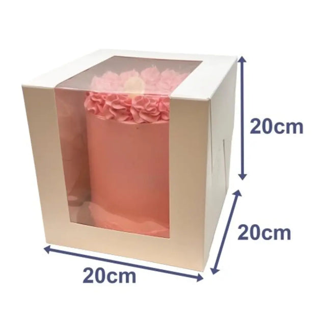 Alpen Cake Box White 20cm 364733